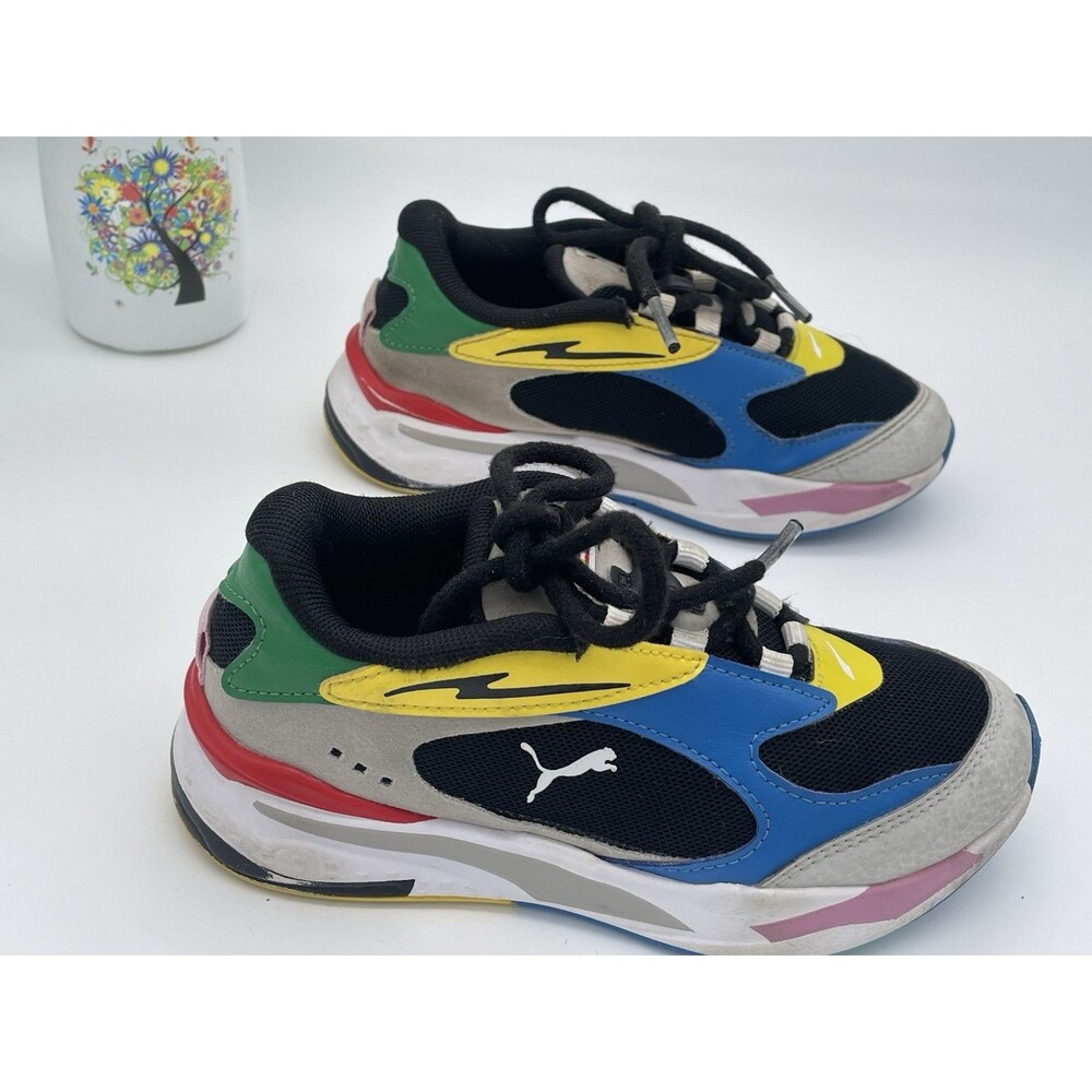 PUMA RS-Fast Jr International Flags 381563-01 Size 13C Youth Kids Running Sport - Picture 12 of 14